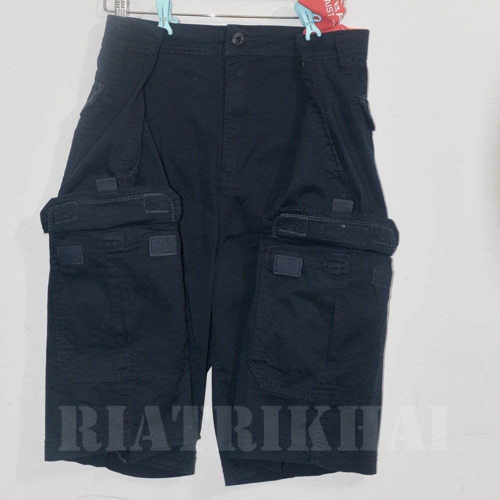 Men cargo short Unionbay in blue - Picture 4 of 8
